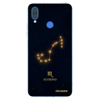 Picasee silikonska prozirna maskica za Huawei Nova 3 - SCORPIO
