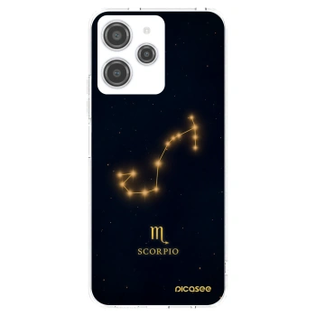 Picasee silikonska prozirna maskica za Xiaomi Redmi 12 4G - SCORPIO