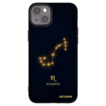 Picasee crna silikonska maskica za Apple iPhone 15 Plus - SCORPIO