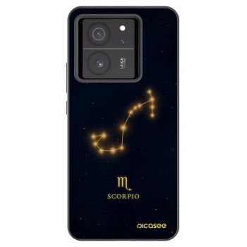 Picasee crna silikonska maskica za Xiaomi 13T Pro - SCORPIO