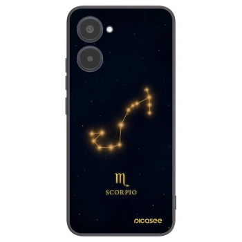 Picasee crna silikonska maskica za Realme 10 4G - SCORPIO