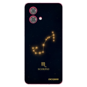 Picasee silikonska prozirna maskica za Motorola Moto G84 5G - SCORPIO