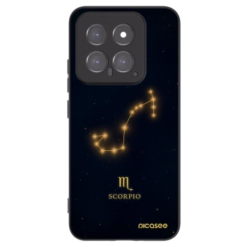 Picasee crna silikonska maskica za Xiaomi 14 - SCORPIO