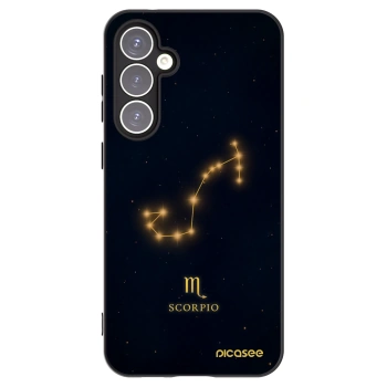 Picasee crna silikonska maskica za Samsung Galaxy S23 FE S711B - SCORPIO