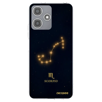Picasee silikonska prozirna maskica za Xiaomi Redmi 12 5G - SCORPIO
