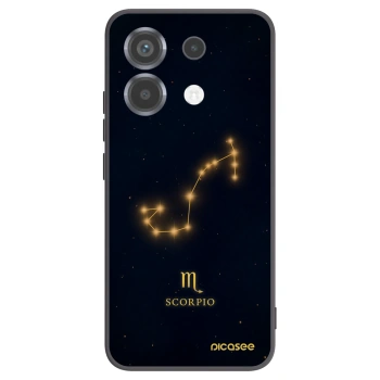 Picasee crna silikonska maskica za Xiaomi Poco X6 - SCORPIO