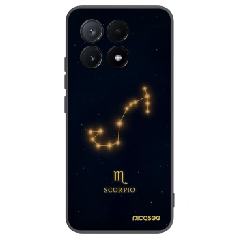 Picasee crna silikonska maskica za Xiaomi Poco X6 Pro - SCORPIO