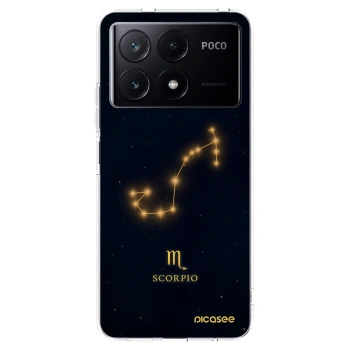 Picasee silikonska prozirna maskica za Xiaomi Poco X6 Pro - SCORPIO
