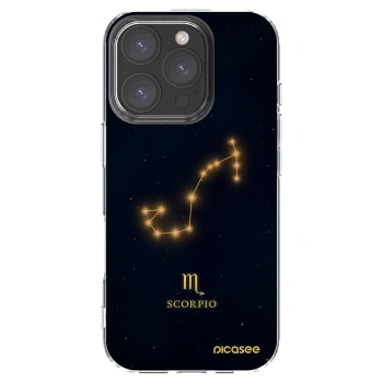 Picasee silikonska prozirna maskica za Apple iPhone 16 Pro - SCORPIO