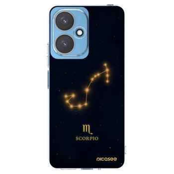 Picasee silikonska prozirna maskica za Xiaomi Redmi 13C 5G - SCORPIO