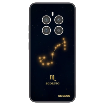 Picasee crna silikonska maskica za Realme 12 Pro 5G - SCORPIO