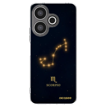 Picasee silikonska prozirna maskica za Xiaomi Redmi 13 4G - SCORPIO