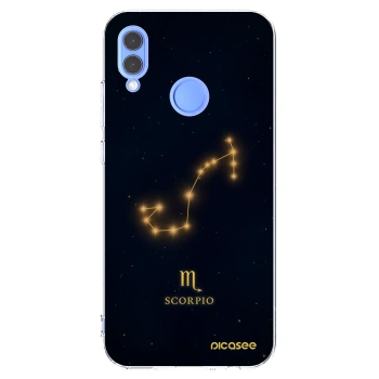 Picasee silikonska prozirna maskica za Honor 10 Lite - SCORPIO