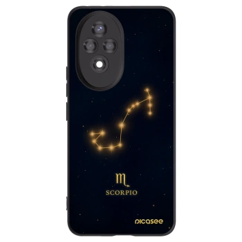 Picasee crna silikonska maskica za Honor 200 5G - SCORPIO