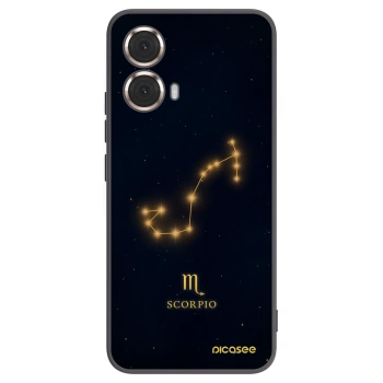 Picasee crna silikonska maskica za Motorola Moto G85 - SCORPIO