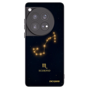 Picasee crna silikonska maskica za OnePlus 12 5G - SCORPIO