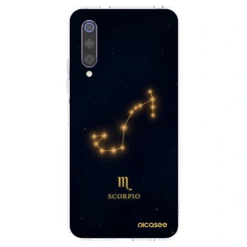 Picasee silikonska prozirna maskica za Xiaomi Mi 9 - SCORPIO