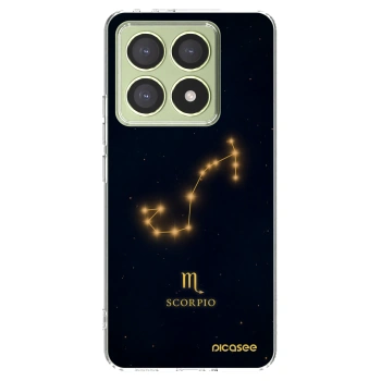 Picasee silikonska prozirna maskica za Xiaomi 14T - SCORPIO