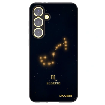 Picasee crna silikonska maskica za Samsung Galaxy S24 FE S721B - SCORPIO