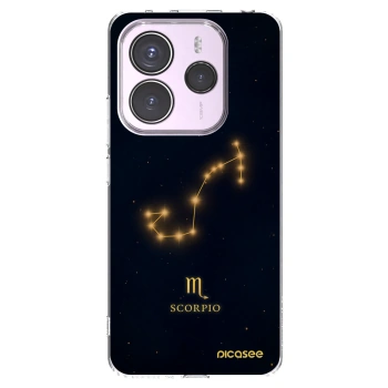 Picasee silikonska prozirna maskica za Xiaomi Redmi Note 14 5G - SCORPIO