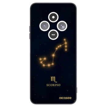 Picasee crna silikonska maskica za Xiaomi Redmi 14C - SCORPIO