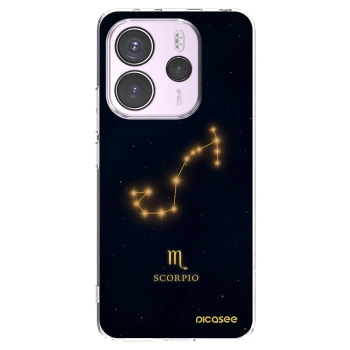 Picasee silikonska prozirna maskica za Xiaomi Redmi Note 14 4G - SCORPIO