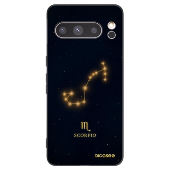 Picasee crna silikonska maskica za Google Pixel 8 Pro - SCORPIO