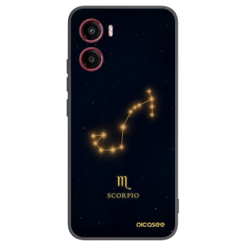 Picasee crna silikonska maskica za Motorola Moto G05 - SCORPIO