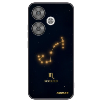 Picasee crna silikonska maskica za Xiaomi Poco F6 - SCORPIO