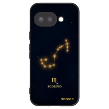 Picasee crna silikonska maskica za Google Pixel 9a - SCORPIO