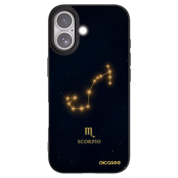 Picasee crna silikonska maskica za Apple iPhone 17 - SCORPIO