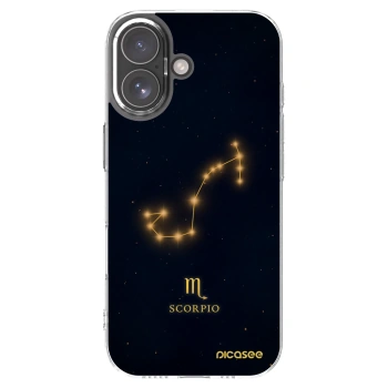 Picasee silikonska prozirna maskica za Apple iPhone 17 - SCORPIO