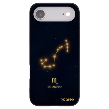 Picasee crna silikonska maskica za Apple iPhone Air - SCORPIO