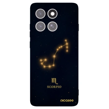 Picasee crna silikonska maskica za Motorola Edge 60 Pro - SCORPIO