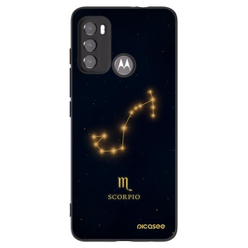 Picasee crna silikonska maskica za Motorola Edge 60 5G - SCORPIO