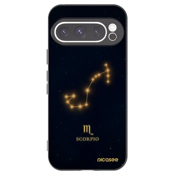 Picasee crna silikonska maskica za Google Pixel 9 Pro XL - SCORPIO