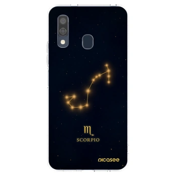 Picasee silikonska prozirna maskica za Samsung Galaxy A40 A405F - SCORPIO