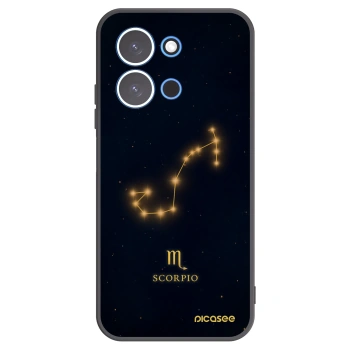 Picasee crna silikonska maskica za Xiaomi Redmi 15C 4G - SCORPIO