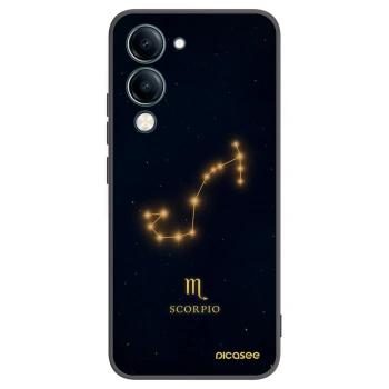 Picasee crna silikonska maskica za Vivo Y29s 5G - SCORPIO