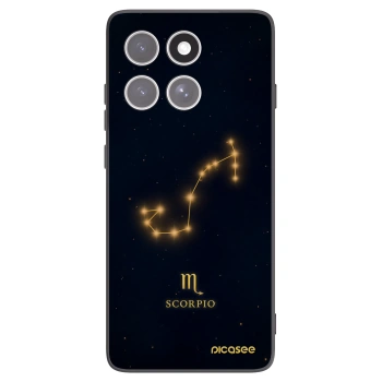 Picasee crna silikonska maskica za Motorola Edge 60 Fusion - SCORPIO
