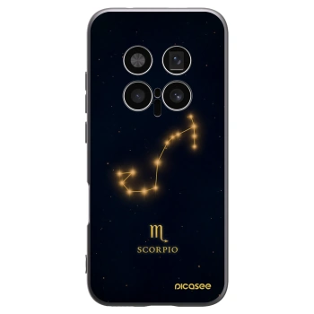 Picasee crna silikonska maskica za Honor Magic8 Pro 5G - SCORPIO