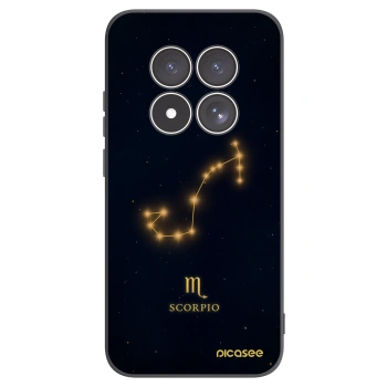 Picasee crna silikonska maskica za Xiaomi Redmi Note 15 Pro 5G - SCORPIO