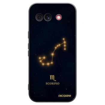 Picasee crna silikonska maskica za Google Pixel 10a - SCORPIO