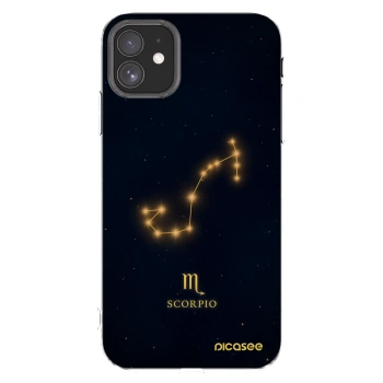 Picasee silikonska prozirna maskica za Apple iPhone 11 - SCORPIO
