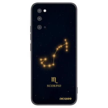 Picasee crna silikonska maskica za Samsung Galaxy S20 G980F - SCORPIO