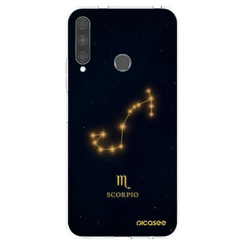 Picasee silikonska prozirna maskica za Huawei P40 Lite E - SCORPIO