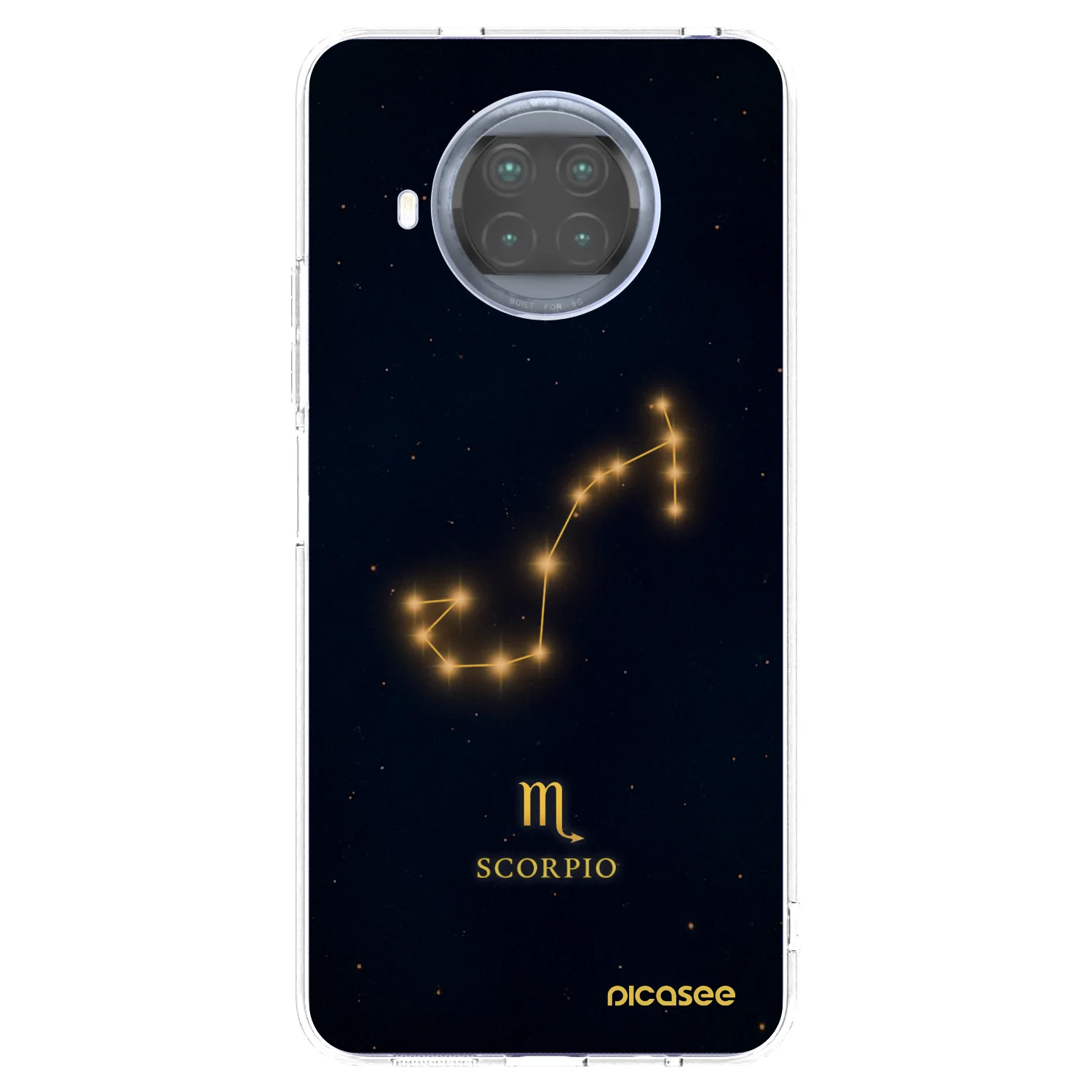 Picasee silikonska prozirna maskica za Xiaomi Mi 10T Lite - SCORPIO
