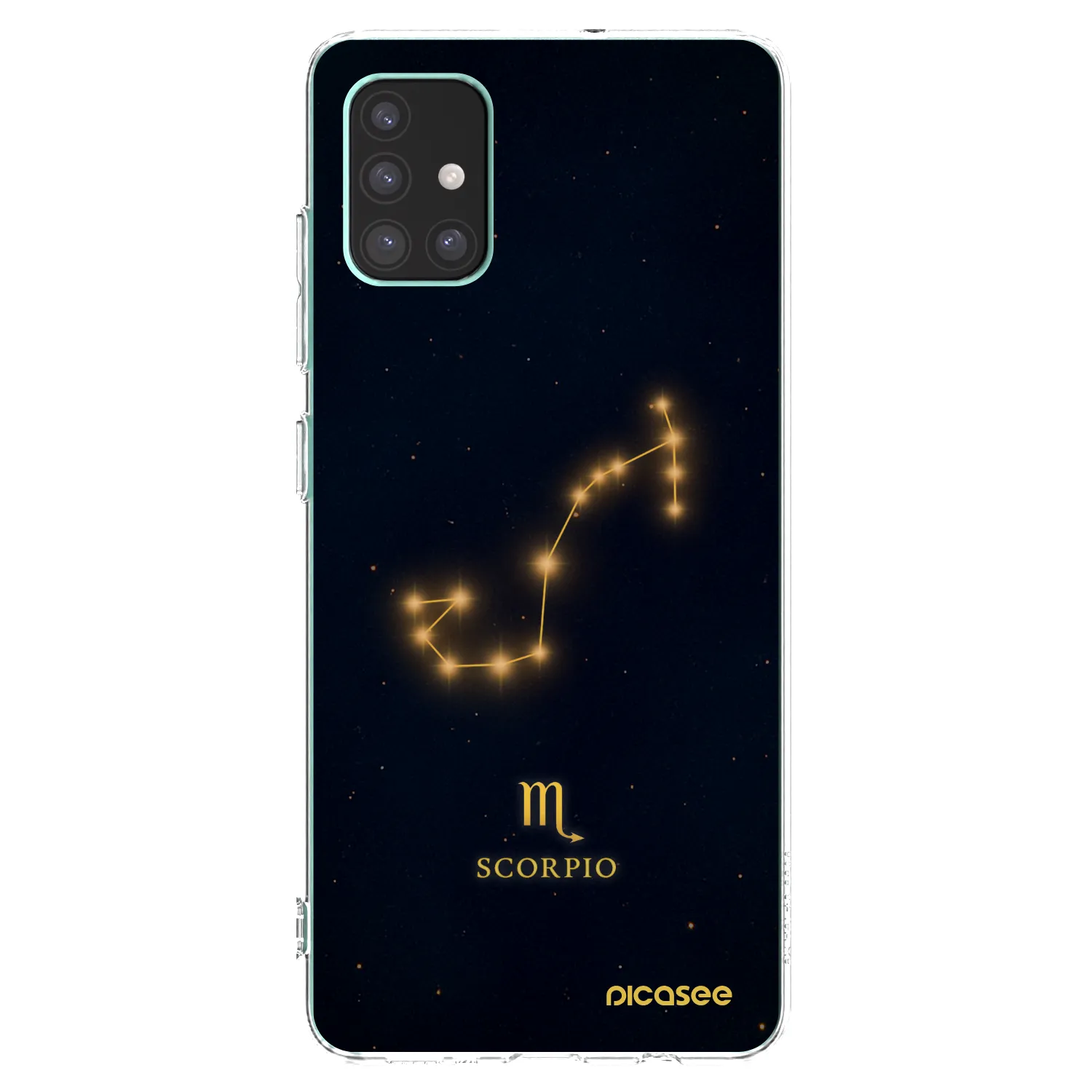 Picasee silikonska prozirna maskica za Samsung Galaxy M51 M515F - SCORPIO