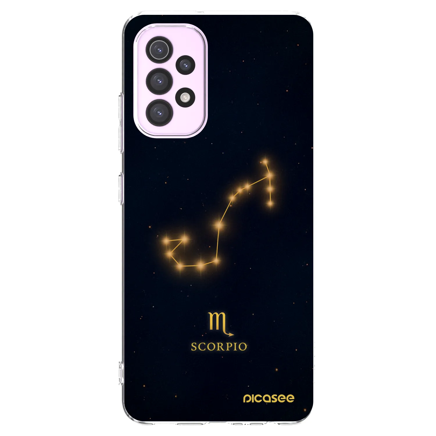 Picasee silikonska prozirna maskica za Samsung Galaxy A32 5G A326B - SCORPIO