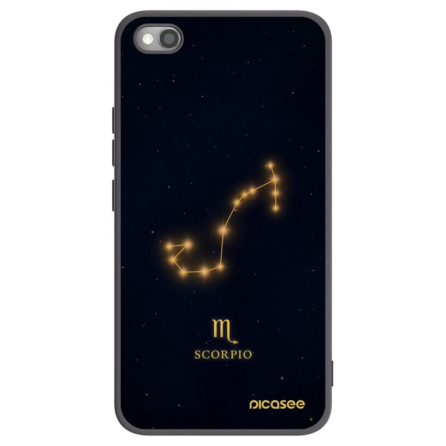 Picasee crna silikonska maskica za Xiaomi Redmi Note 11S 5G - SCORPIO